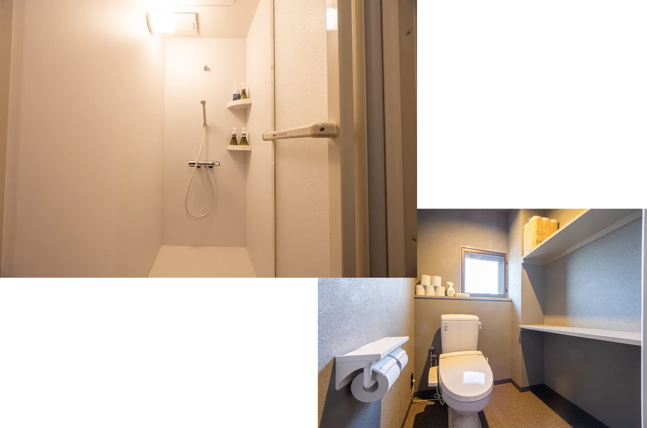 シャワー・トイレ